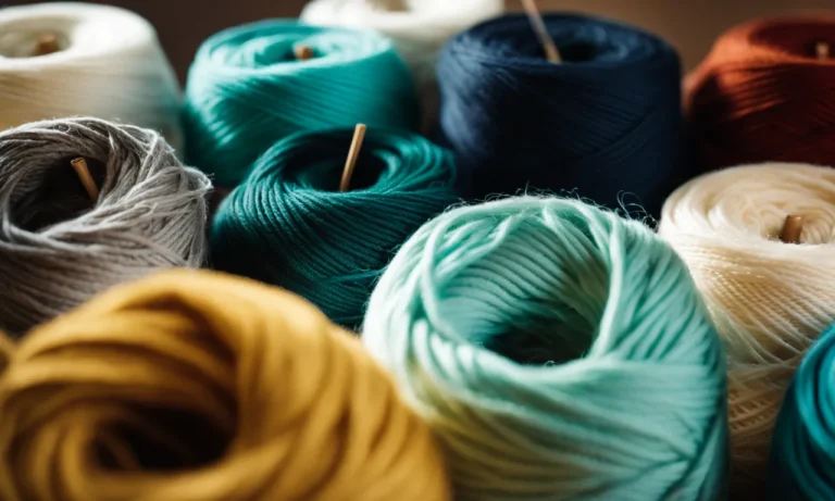Acrylic Yarn Vs Cotton Yarn: Which Is Better For Knitting And Crocheting?