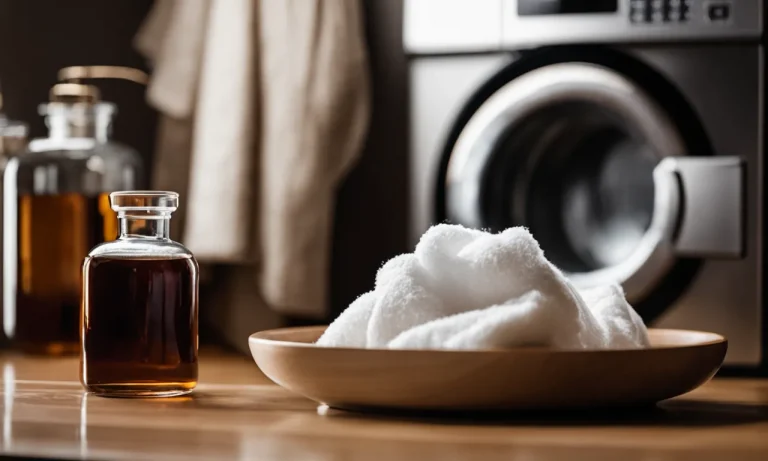 Can You Put Vinegar In The Fabric Softener Dispenser?