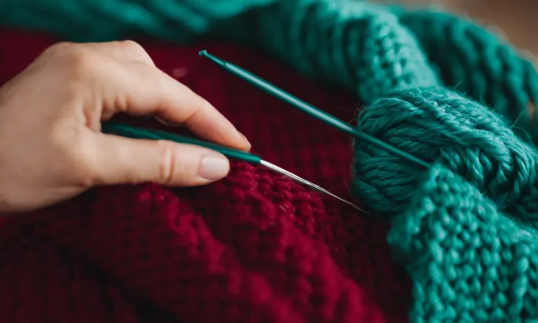 Can You Crochet With Knitting Needles?