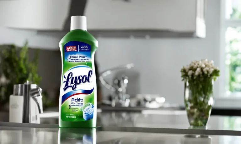 Can You Use Lysol On Fabric? A Detailed Guide