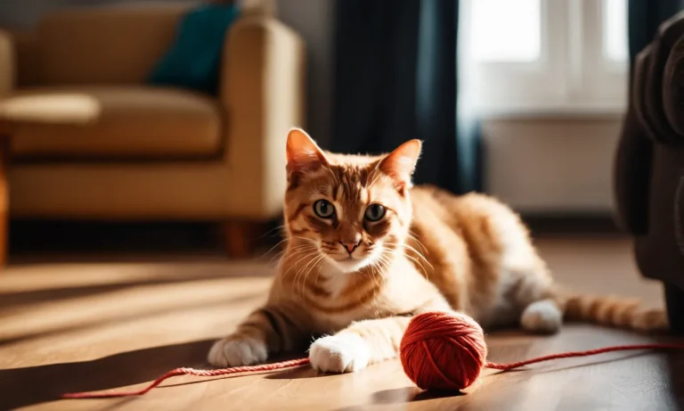 Why Do Cats Play With Balls Of Yarn?