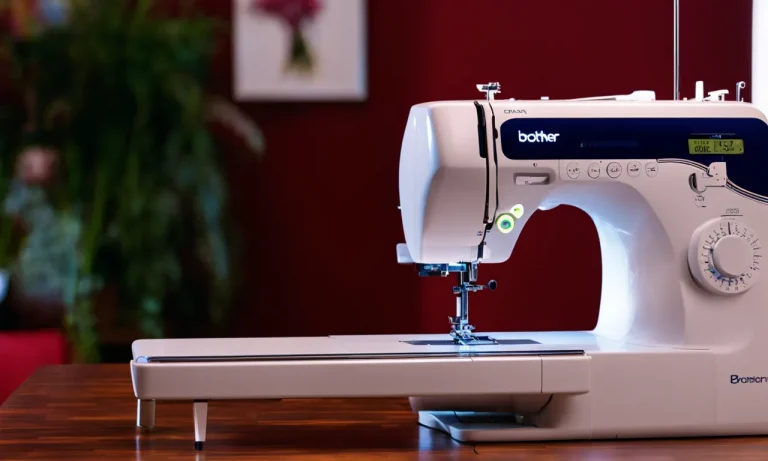 How To Fix The E1 Error On A Brother Sewing Machine