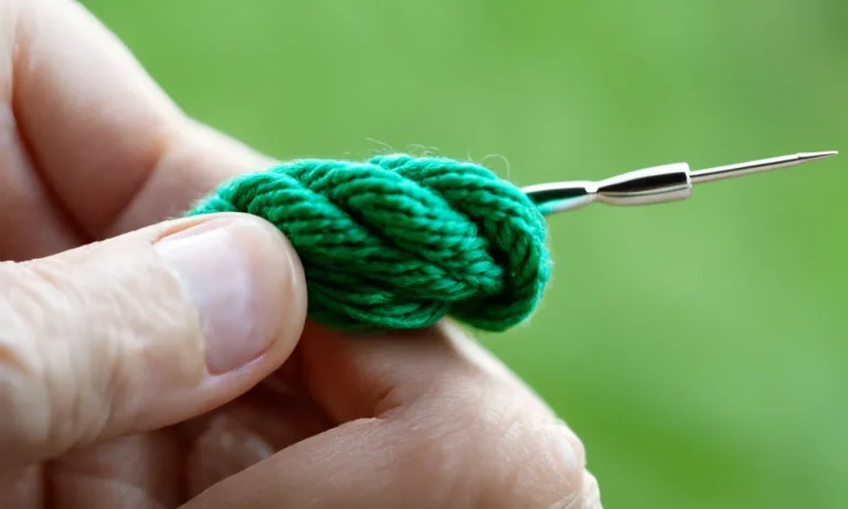 How To Hold Crochet Needles: A Complete Guide For Beginners