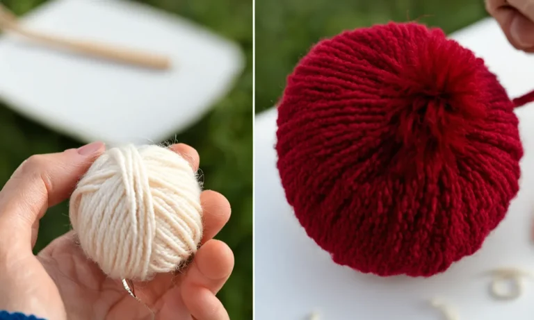 How To Make The Perfect Yarn Pom Pom For Your Hat