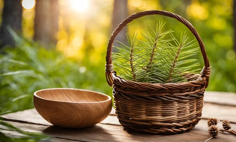 How To Make Beautiful Pine Needle Baskets: A Step-By-Step Guide