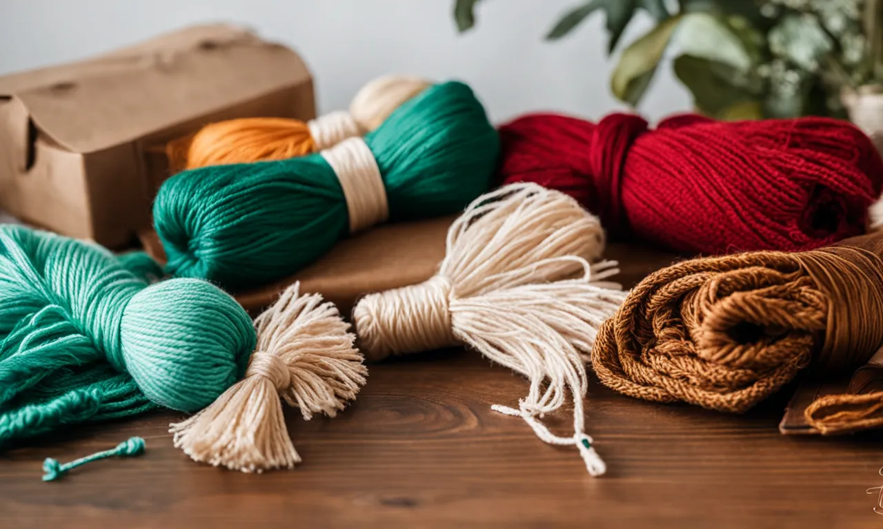How To Make Tassels Out Of Yarn A StepByStep Guide North Shore Crafts