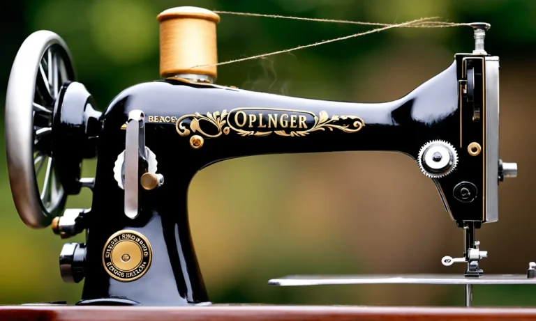 How To Oil A Singer Sewing Machine For Optimal Performance