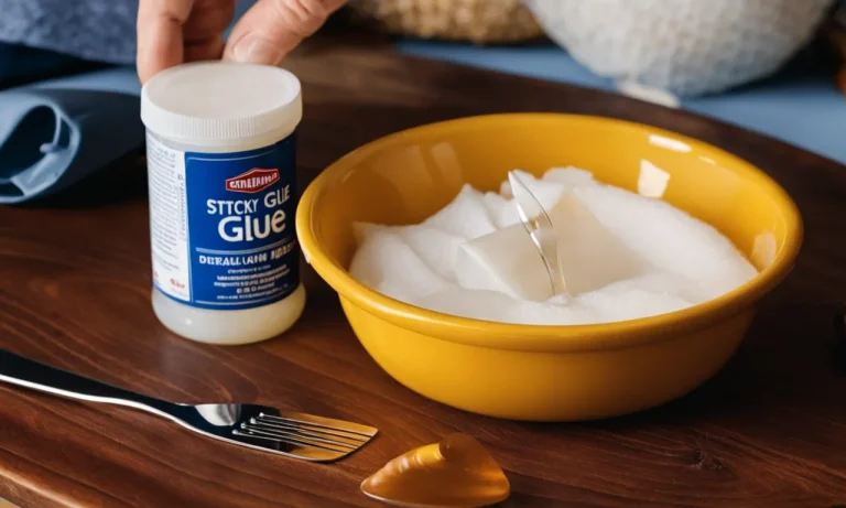 How To Remove Dry Glue From Fabric: A Comprehensive Guide