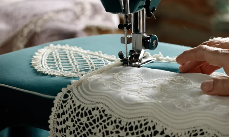 How To Sew Lace Onto Fabric: A Step-By-Step Guide