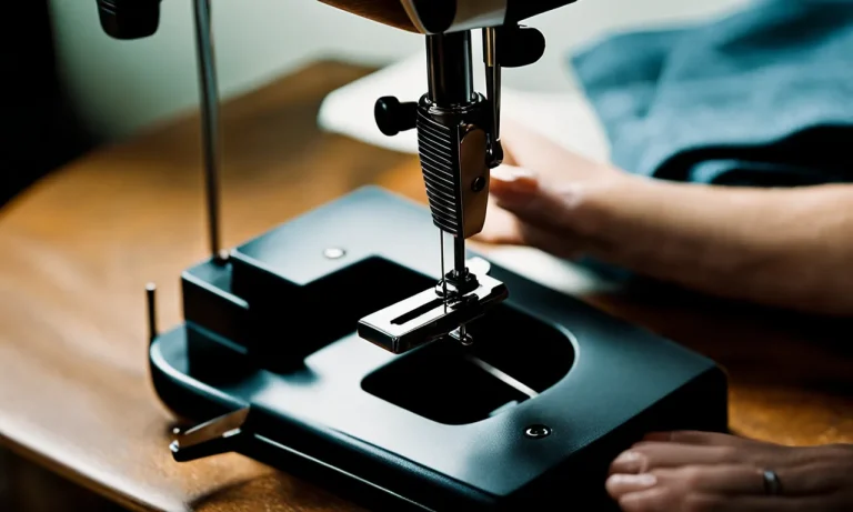 How To Remove A Stuck Needle From A Sewing Machine