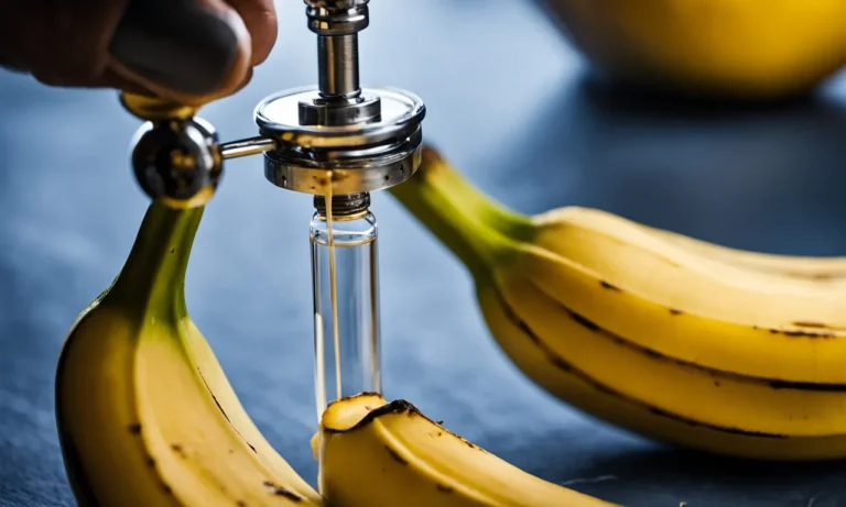 Sticking A Needle In A Banana: The What, Why And How