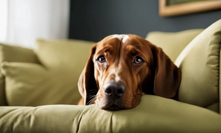 Why Do Dogs Lick Furniture Fabric?
