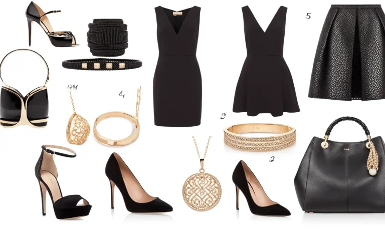 How To Accessorize A Black Dress For A Formal Event