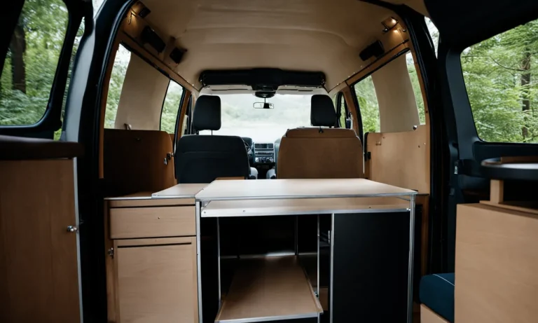 How To Stretch Out Your Van For Maximum Living Space