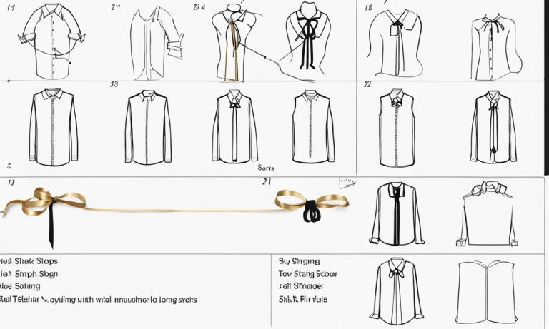 How To Tie A Shirt With Long Strings