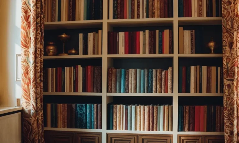 How To Hide Shelves With Fabric Curtains: A Comprehensive Guide