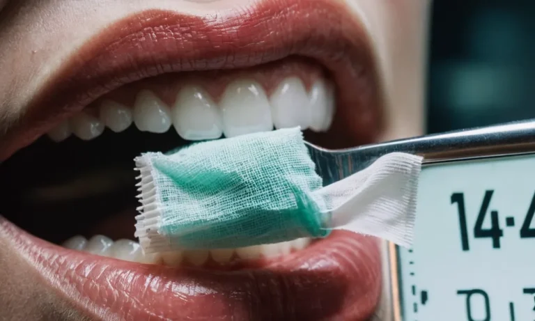 How Long To Keep Cotton After Tooth Extraction: A Comprehensive Guide