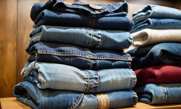 How Much Do Denim Jeans Weigh? A Comprehensive Guide