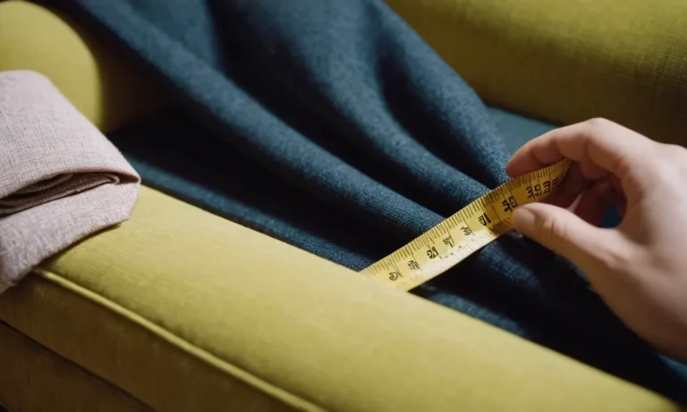 How Much Fabric Do I Need To Reupholster A Couch? A Comprehensive Guide