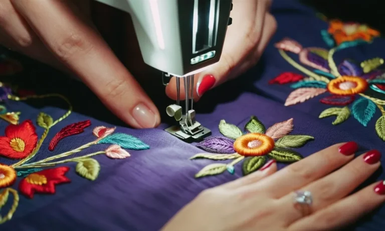 How To Applique With An Embroidery Machine: A Comprehensive Guide