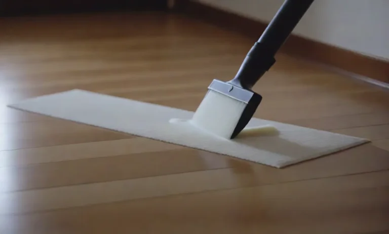 How To Clean Carpet Glue Off Hardwood Floors: A Comprehensive Guide