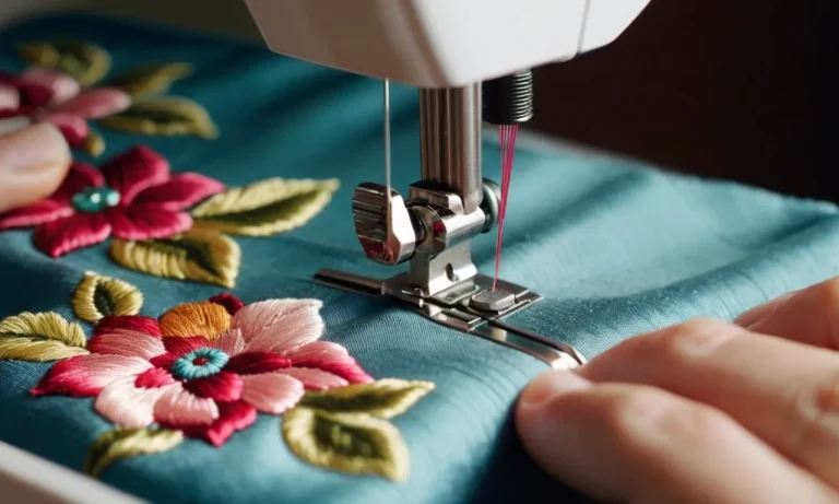 How To Do Embroidery On A Sewing Machine: A Comprehensive Guide