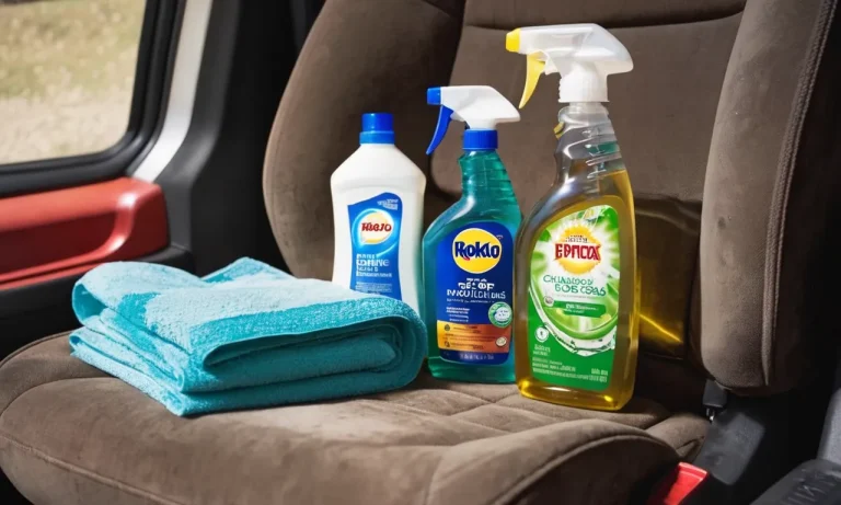 How To Get Motor Oil Out Of Upholstery: A Comprehensive Guide