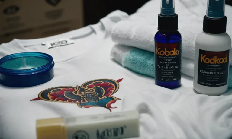How To Get Tattoo Ink Out Of Fabric: A Comprehensive Guide