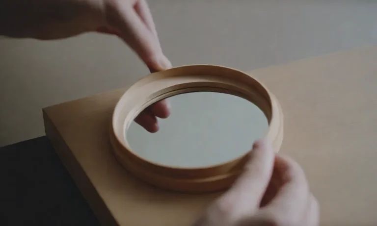 How To Glue A Mirror To Wood: A Comprehensive Guide
