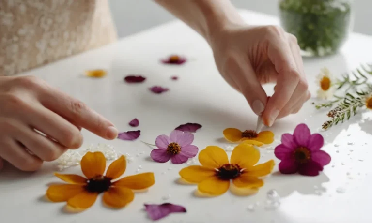 How To Glue Pressed Flowers: A Comprehensive Guide For Floral Preservation