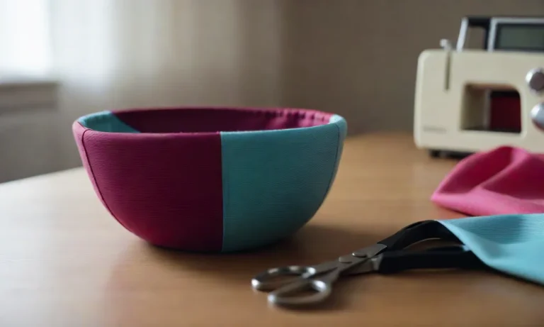 How To Make A Fabric Bowl Cozy: A Comprehensive Guide