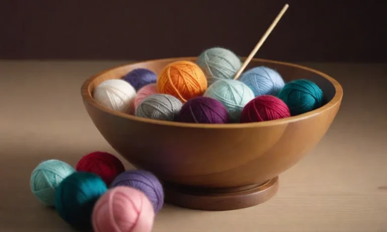 How To Make A Yarn Bowl: A Comprehensive Guide For Crafters