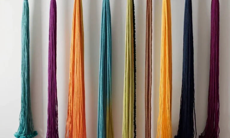 How To Make A Yarn Wall Hanging: A Comprehensive Guide