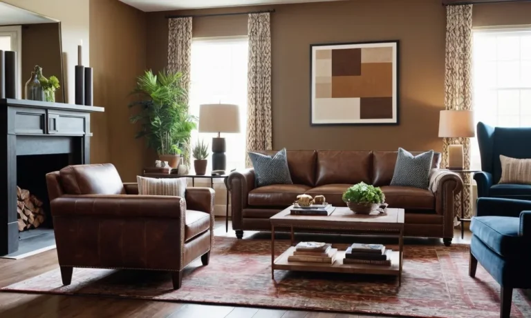 How To Mix Leather And Fabric Furniture: A Comprehensive Guide To Stylish Combinations
