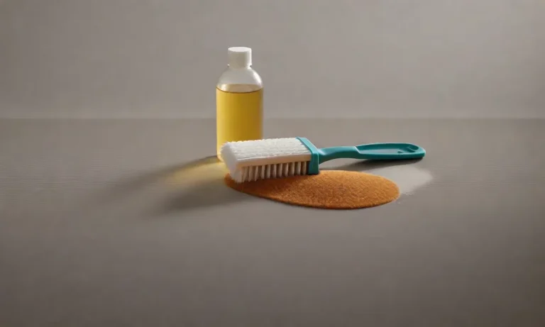 How To Remove Elmer’S Glue From Carpet: A Comprehensive Guide