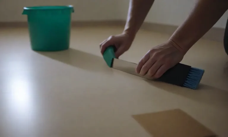 How To Remove Vinyl Flooring Glue From Plywood: A Comprehensive Guide