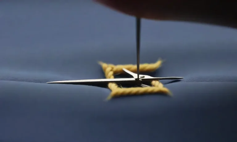 How To Repair A Tear In Fabric: A Comprehensive Guide