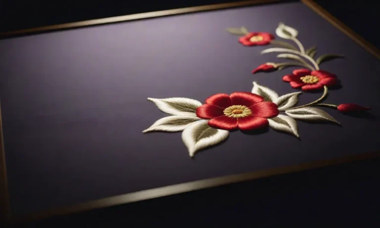 How To Transfer Embroidery Patterns To Dark Fabric: A Comprehensive Guide