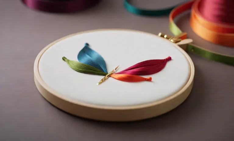 How To Use An Embroidery Hoop: A Comprehensive Guide For Beginners And Enthusiasts
