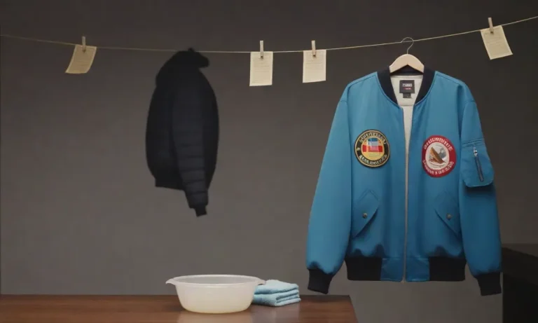 How To Wash A Polyester Bomber Jacket: A Comprehensive Guide