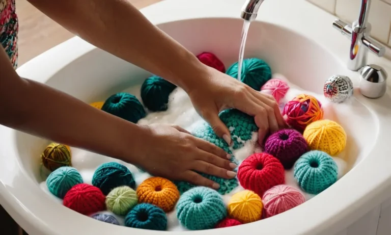 How To Wash Acrylic Yarn Crochet: A Comprehensive Guide