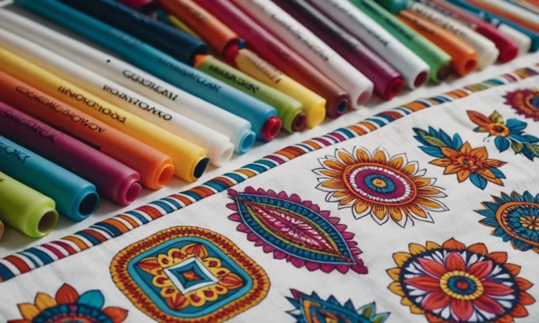 The Best Fabric Markers: A Comprehensive Guide For Textile Artists And Crafters
