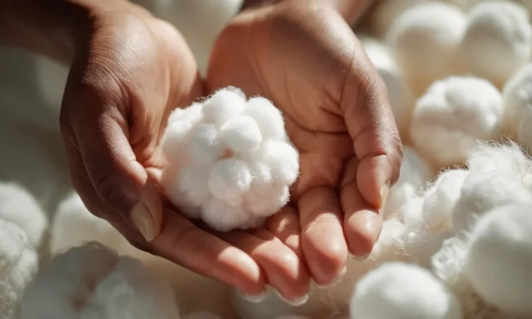 What Does Cotton Feel Like? A Comprehensive Guide To The Texture And Sensation Of Cotton