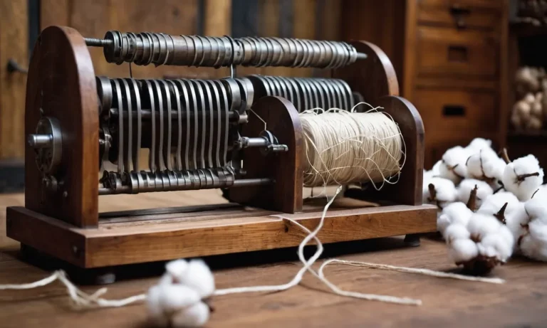 What Does The Cotton Gin Look Like? A Comprehensive Guide To Its Design And Function