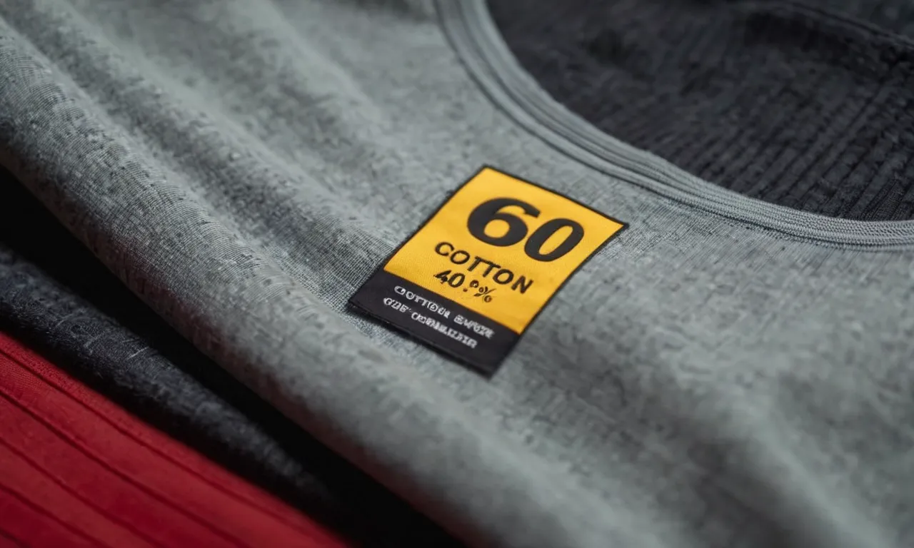60 cotton 40 polyester discount