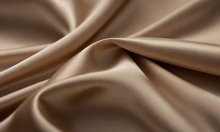 What Is Satin Fabric Made Of? A Comprehensive Guide To This Luxurious Material