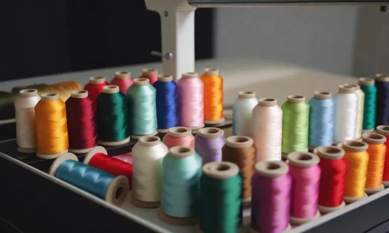 Choosing The Right Thread For Your Embroidery Machine: A Comprehensive Guide