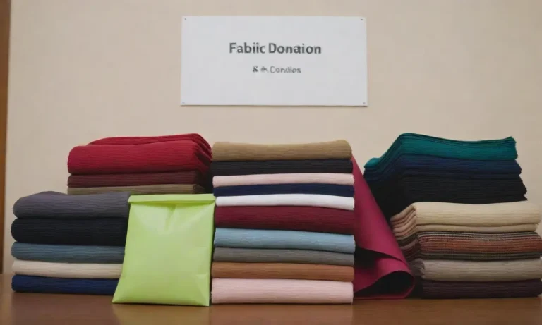 Where To Donate Fabric Near Me: A Comprehensive Guide To Textile Recycling And Repurposing