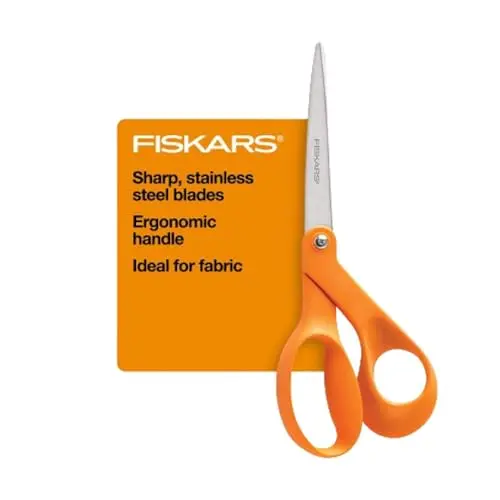 Fiskars original orange-handled scissors