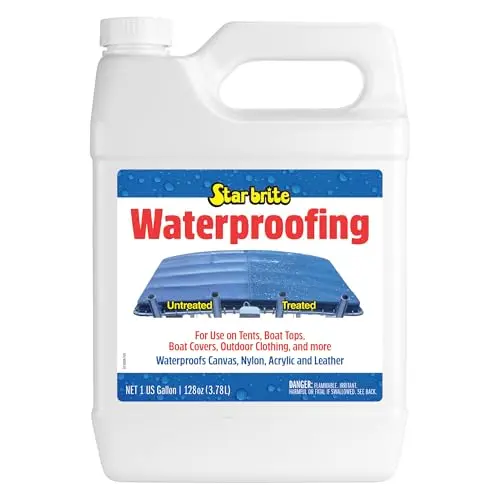 Star brite Waterproofing Spray gallon container with UV protection